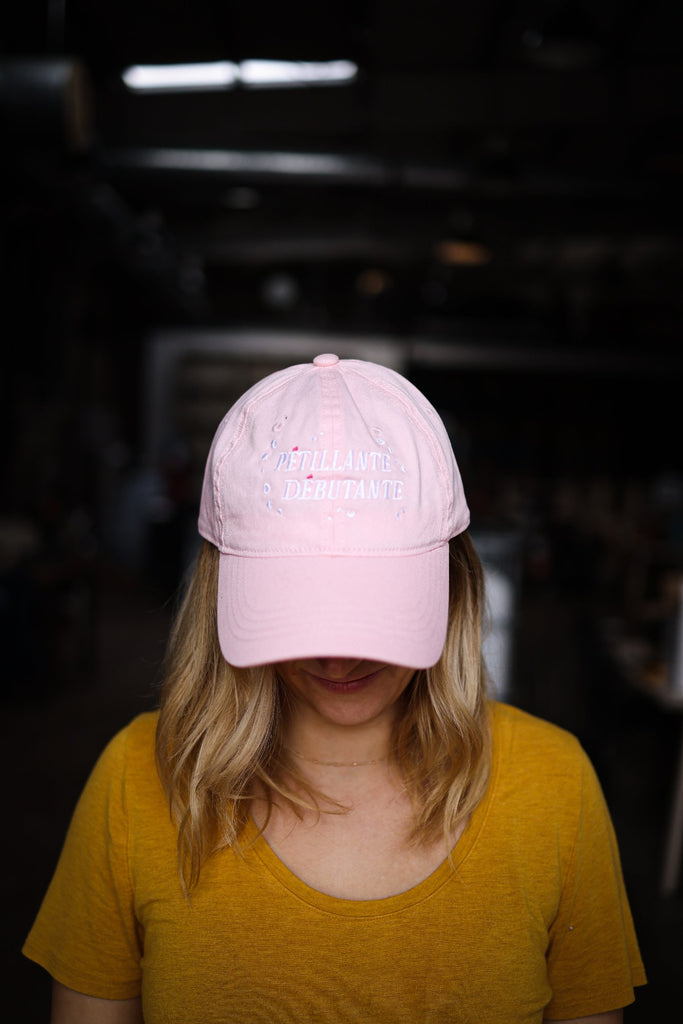 Baby Pink Débutante - baseball Pétillant The hat Winery Austin